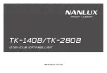 NANLUX TK-140B Manual preview