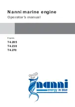 Nanni T4.205 Operator'S Manual preview