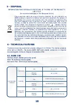 Preview for 18 page of NANO HUB BORA 250 User And Maintenance Manual