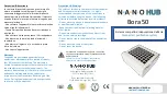 Preview for 1 page of NANO HUB Bora 50 Instruction Manual