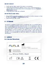 Preview for 19 page of NANO HUB ESPERO 100 LIFT User And Maintenance Manual