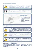 Preview for 31 page of NANO HUB ESPERO 100 LIFT User And Maintenance Manual