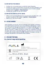 Preview for 40 page of NANO HUB ESPERO 100 LIFT User And Maintenance Manual