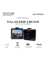 NanoCam Plus NCP-DVR1080 User Manual preview