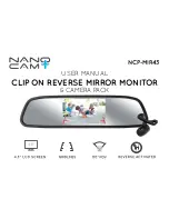 NanoCam Plus NCP-MIR43 User Manual preview