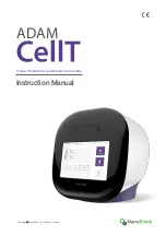 NanoEnTek ADAM CellT Instruction Manual предпросмотр