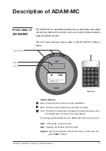 Предварительный просмотр 9 страницы NanoEnTek ADAM-MC User Manual