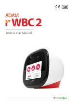 NanoEnTek Adam rWBC2 Instruction Manual предпросмотр