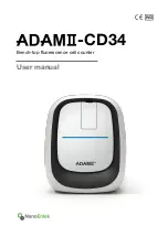 NanoEnTek ADAMII-CD34 User Manual preview