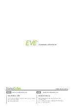 Preview for 4 page of NanoEnTek EVE Quick Manual