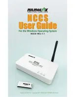 Preview for 1 page of NANOLUX NCCS User Manual