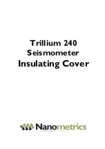 Nanometrics Trillium 240 User Manual предпросмотр