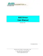 Preview for 1 page of Nanomotion AB2 User Manual