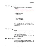 Preview for 8 page of Nanomotion HR8 User Manual