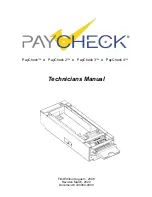 Nanoptix PayCheck Technician Manual preview