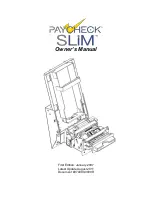 Nanoptix PAYCHEK SLIM Owner'S Manual preview