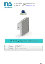 Предварительный просмотр 1 страницы NanoSense enocean EP5000E Installation Manual