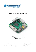 Предварительный просмотр 1 страницы NANOTEC SMCI12 Technical Manual