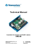 NANOTEC SMCI36 Technical Manual preview