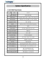 Preview for 17 page of nanov NGLT104WP User Manual