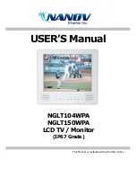 nanov NGLT104WPA User Manual предпросмотр