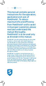 Preview for 4 page of NanoVibronix PAINSHIELD MD User Manual