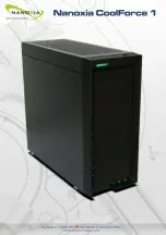 Предварительный просмотр 1 страницы Nanoxia CoolForce 1 Manual