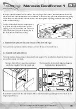 Предварительный просмотр 5 страницы Nanoxia CoolForce 1 Manual