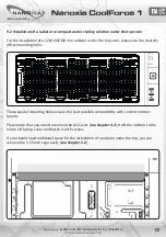 Preview for 13 page of Nanoxia CoolForce 1 Manual