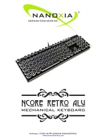 Nanoxia Ncore Retro Aluminum Manual preview