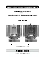 Naomi-Grills CE1312BU5388 Installation, Operation And Maintenance Instructions preview