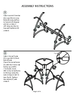 Предварительный просмотр 7 страницы Naomi Home 3 Piece Allison Glass Desk Assembly Instructions Manual