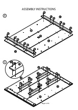 Предварительный просмотр 6 страницы Naomi Home Bliss Wall Assembly Instructions Manual