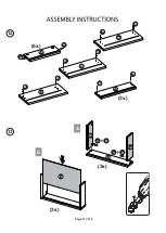 Предварительный просмотр 11 страницы Naomi Home Bliss Wall Assembly Instructions Manual