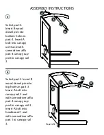 Preview for 5 page of Naomi Kids Canopy Doll Bed Assembly Instructions Manual