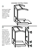 Preview for 6 page of Naomi Kids Canopy Doll Bed Assembly Instructions Manual