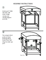 Preview for 7 page of Naomi Kids Canopy Doll Bed Assembly Instructions Manual