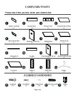 Предварительный просмотр 3 страницы Naomi Kids Doll Armoire Assembly Instructions Manual