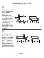 Предварительный просмотр 4 страницы Naomi Kids Doll Armoire Assembly Instructions Manual