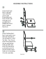 Предварительный просмотр 5 страницы Naomi Kids Doll Armoire Assembly Instructions Manual