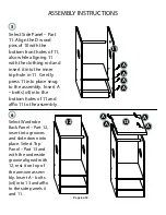 Предварительный просмотр 6 страницы Naomi Kids Doll Armoire Assembly Instructions Manual