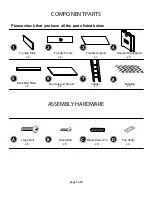 Предварительный просмотр 3 страницы Naomi Kids Doll Bunk Bed with Trundle Assembly Instructions Manual