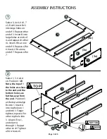 Preview for 5 page of Naomi Kids Low Loft Bed - 3 Drawer Chest Assembly Instructions Manual