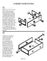 Предварительный просмотр 7 страницы Naomi Kids Low Loft Bed - 3 Drawer Chest Assembly Instructions Manual