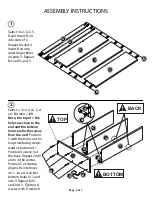 Preview for 5 page of Naomi Kids Low Loft Bed Bookcase Assembly Instructions Manual