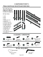 Предварительный просмотр 4 страницы Naomi Kids Low Loft Bed with Ladder Assembly Instructions Manual