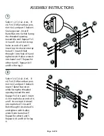 Предварительный просмотр 5 страницы Naomi Kids Low Loft Bed with Ladder Assembly Instructions Manual