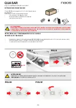 Предварительный просмотр 4 страницы Naos Quasar Instructions For Use Manual