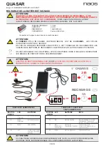 Предварительный просмотр 19 страницы Naos Quasar Instructions For Use Manual