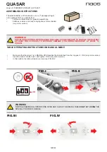 Предварительный просмотр 22 страницы Naos Quasar Instructions For Use Manual